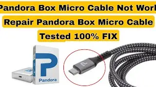 How To Repair Pandora Box Micro Cable Tested 100% Work