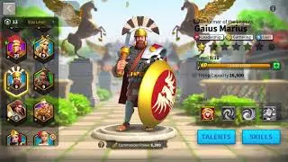 Upgrading commanders in Rise of kingdom | RoK gameplay | Ragou Gaming