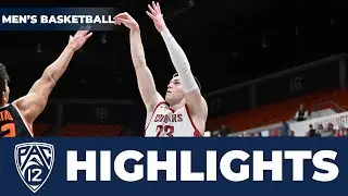 Washington State vs. Oregon State Mens Basketball Highlights | 2023-24 Season