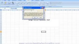 Excel Password to Edit Cells Column Raw Ranges