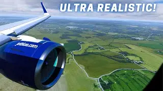 X-Plane 11 Max Realism | ToLiss A321 Landing in Stansted (EGSS) | Orbx