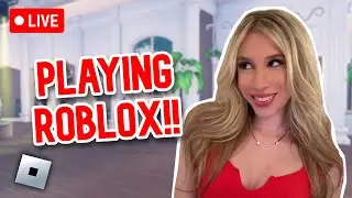 Playing ROBLOX!! Come Join Me!!