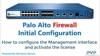 Palo Alto Initial Configure How to Configure Management Interface and active the license-  Part 1