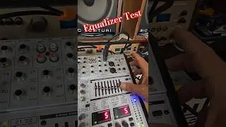 Equalizer Sound Test - BEHRINGER EURODESK SL-2442FX-PRO Mixing Console @youtubecreators