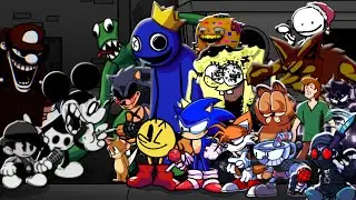 FNF Unknown Suffering  - But Everyone Sings It 🎤 (Different Characters Sing It)