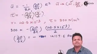 Laminar Flow - Problem 1 - Real Fluid Flows -Fluid Mechanics 1