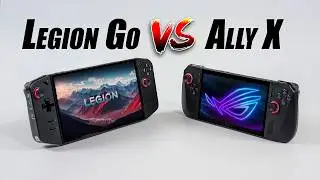 Handheld Showdown: ASUS ROG Ally X vs Lenovo Legion GO