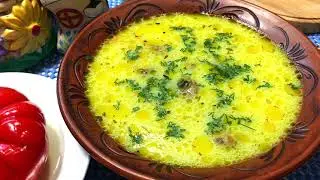 Суп - просто объедение!!! СЫРНЫЙ СУП с Куриными Сердечками