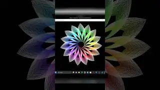 Amazing 🌻flower design in python || vs code 
