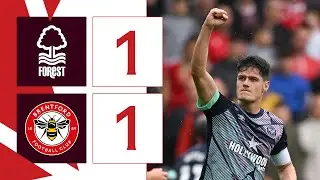 Nottingham Forest 1-1 Brentford | Norgaard header earns away point 👊 | Premier League Highlights