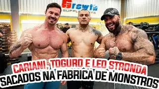 LEO STRONDA, RENATO CARIANI E TOGURO SACADOS NA FABRICA DE MONSTROS !!!