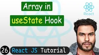 useState with Array in React | React JS Tutorial