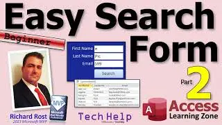 A Simple Multi-Field Search Form for Microsoft Access with Zero Programming, Part 2