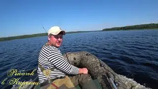 Рыбалка, Карелия, июль 2021 часть 3