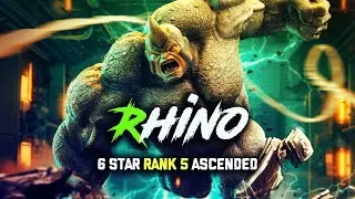 Crazy Rank 5 Ascended 6-Star Rhino Showcase #mcoc