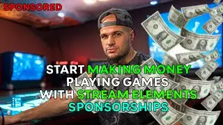 How to Earn money playing games with Stream elements Sponsorships as a Twitch Streamer