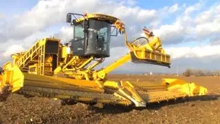 The most big agricultural machinery in the world. Powerful Technics. Agricultural Technics.