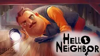 😱ЗАЛЕЗ В ПОДВАЛ К СОСЕДУ, А ТАМ!!!🎮 Hello Neighbor #3