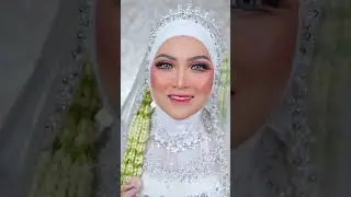 MAKEUP WEDDING AULIA MUSLIMAH MUA #riaspengantin #shorts