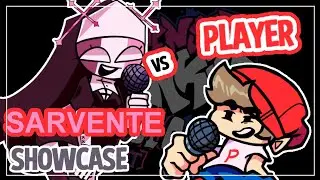 Player vs Sarvente - Friday Night Funkin Logic but mods - [FNF MOD] [SHOWCASE]