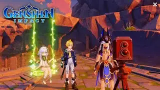 CYNO: DAY 1 HIDDEN LOCATION WINDBLUME'S BREATH 3.5! (DIALOGUE) | Genshin Impact