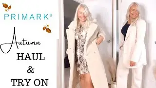 ⭐️NEW⭐️ AMAZING OCTOBER PRIMARK HAUL & TRY ON - AUTUMN WARDROBE  * ZARA DUPES *