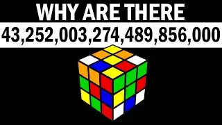 Why Are There 43,252,003,274,489,856,000 Rubik's Cube Combinations?