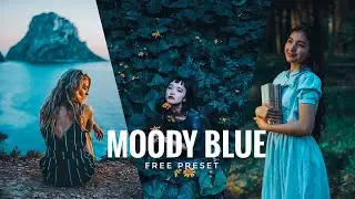 How To Edit Like Moody Bule Effect || In Lightroom App Free Presets