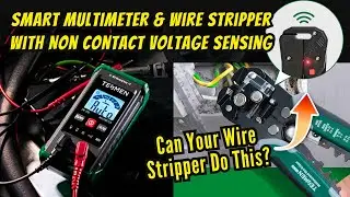 Cheapest Smart Multimeter and Wire Stripper with Non-Contact Voltage Sensing Bundle on Amazon