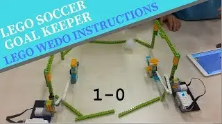Goal Keeper ( Lego Soccer Game ) - Lego Wedo 2.0 Instructions