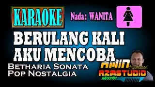 HATI YANG LUKA Betharia Sonata KARAOKE Nada WANITA