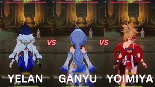 Who is BEST Bow DPS ? Yelan vs Ganyu vs Yoimiya !!