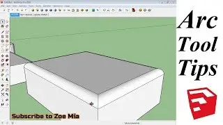 Arc Tool Tips in Sketchup
