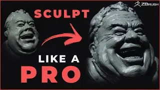 How to SCULPT like a PRO in Zbrush - These tips will CHANGE your art - Basemesh on PATREON