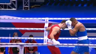 Day 5 (92kg) TCHIGLADZE Giorgi (GEO) vs  LASSOTTA Dariusz (GER) | AIBA WCHs 2021