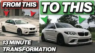 BUILDING THE BMW M2 IN 13 MINUTES!
