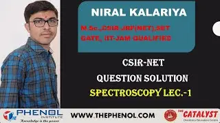 SPECTROSCOPY LECTURE - 1