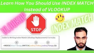 Learn How You Should Use INDEX MATCH Instead of VLOOKUP