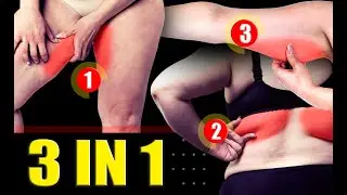 3 IN 1 FAT BURNING WORKOUT: INNER THIGH FAT + BACK FAT + ARM FAT