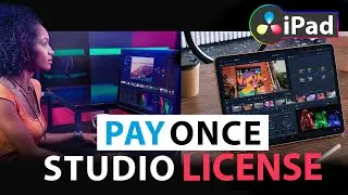 DaVinci Resolve Studio Desktop License on iPad? 😳