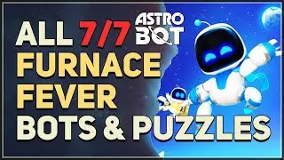 Furnace Fever All Bots and Puzzles 100% Walkthrough Astro Bot