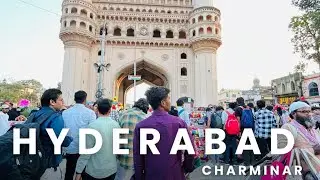 HYDERABAD Charminar tour ||Telangana state India|