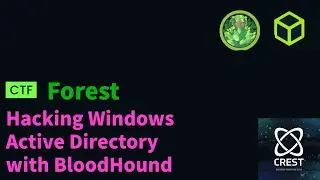 Pentesting Windows Active Directory with BloodHound | HTB Forest CREST CRT Track