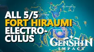 Fort Hiraumi Electroculus Genshin Impact All 5/5 Puzzles