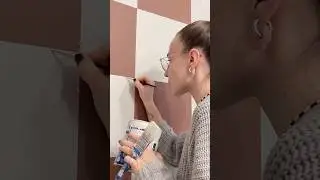ШАХМАТНАЯ СТЕНА. Туториал на покраску. Как вам решение?) 