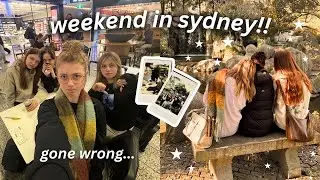 spend the weekend with me in sydney!! ✈️ ...gone wrong 😭😅