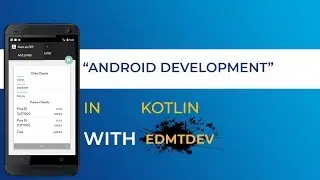 Kotlin Android Tutorial - Create PDF and print with Wifi Printer