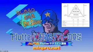 [新講座リリース]Flutterにおけるテストの基礎ー初心者専門Flutterでスマホアプリプログラミング講座「みんプロ式」