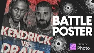 Kendrick Vs. Drake | Affinity Photo