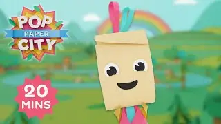 ⏱️ 20 MINS of Pop Paper City Fun: Best Moments Compilation ✂️ Timmy & Friends